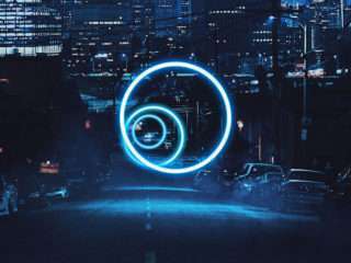 Tutorials : วิธีทำ Erie Futuristic Digital Art ด้วย Photoshop