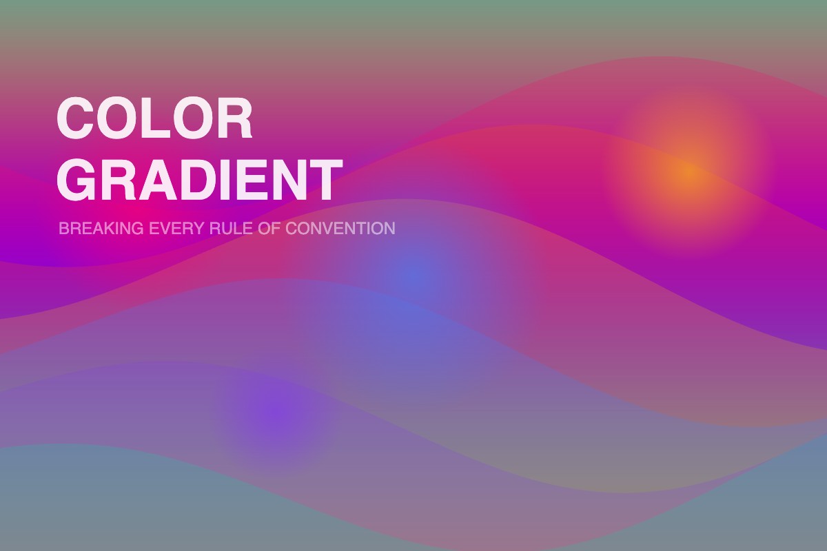 Color Gradient เทรนด์สี 2026