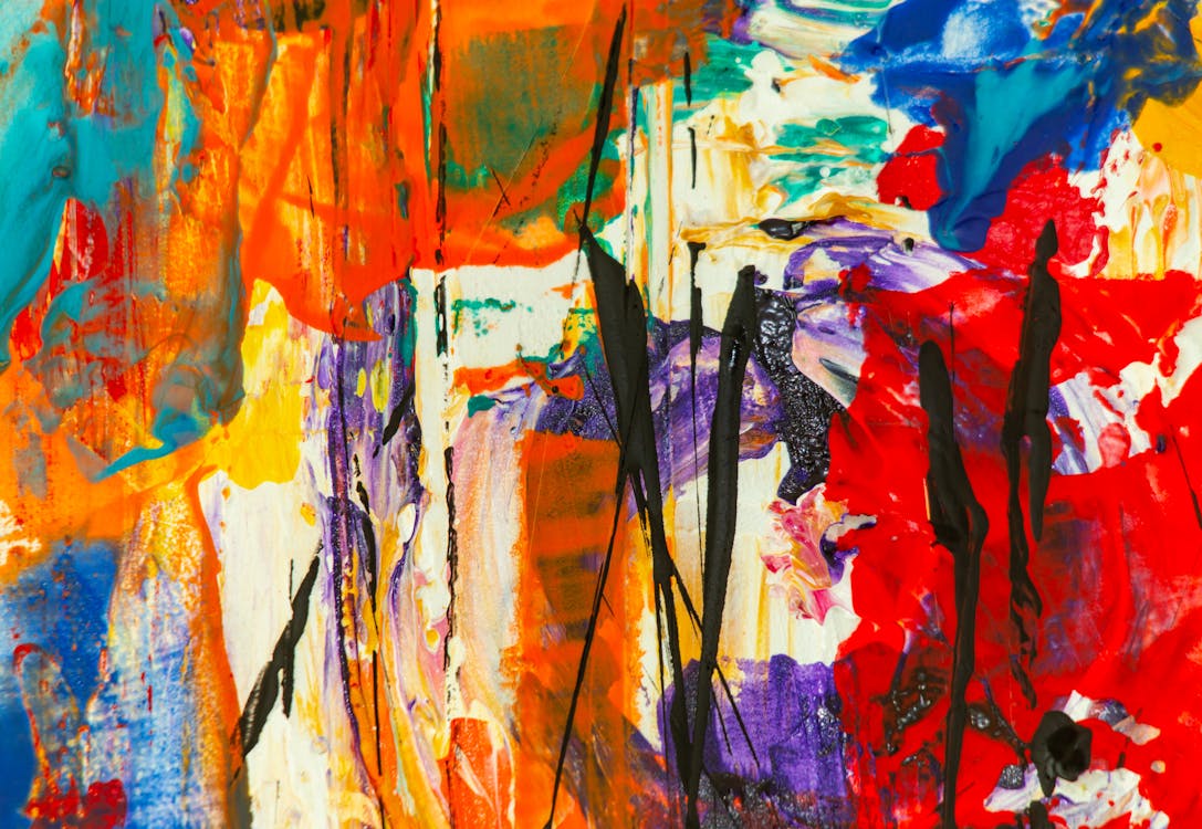Abstract contemporary painting