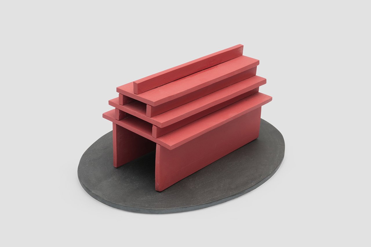 Aldo Cibic, Paesaggio n°1, ceramic, Small Ritual Landscapes