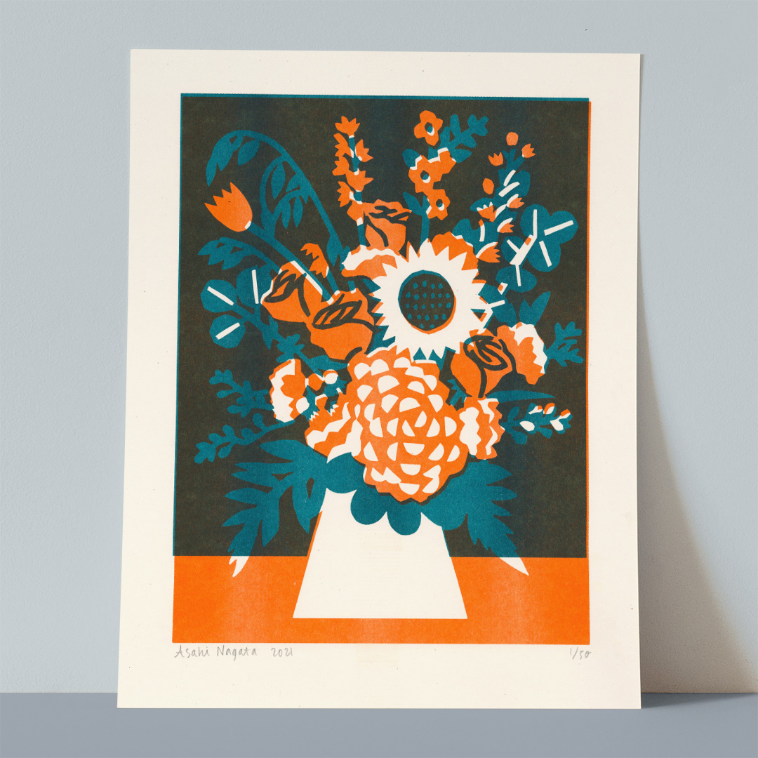 Risolve Studio Artist Collection riso print — Asahi Nagata