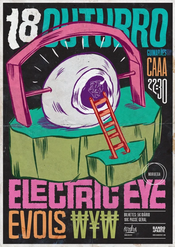 Electric Eye Poster — Bráulio Amado
