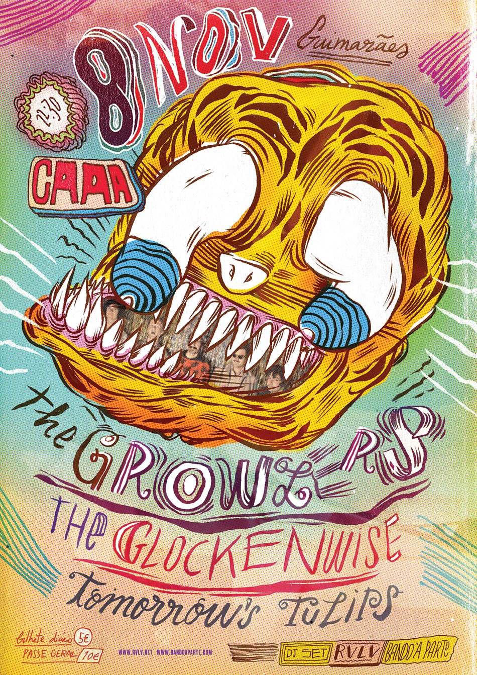 Growlers CAAA Poster — Bráulio Amado