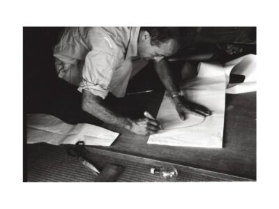 Akari light sculpture by Isamu Noguchi