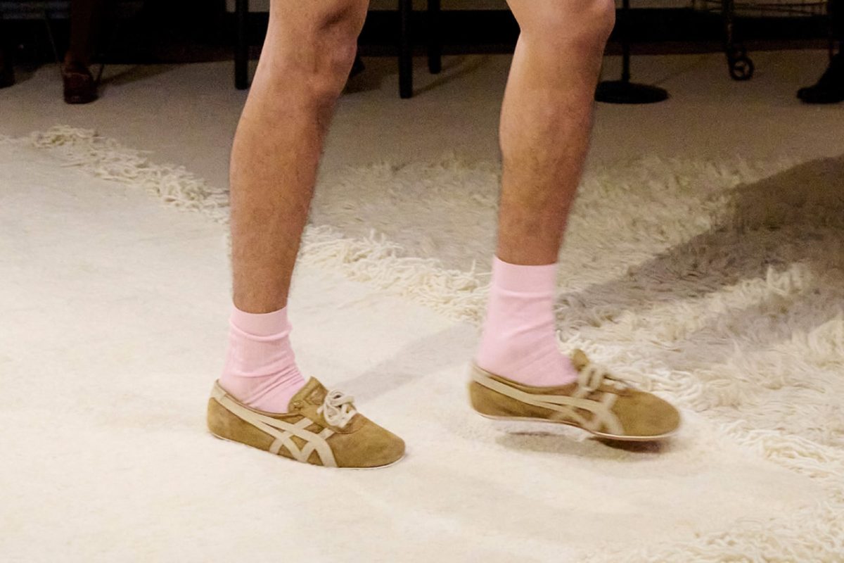 Onitsuka Tiger x Versace TAI-CHI Sakura campaign