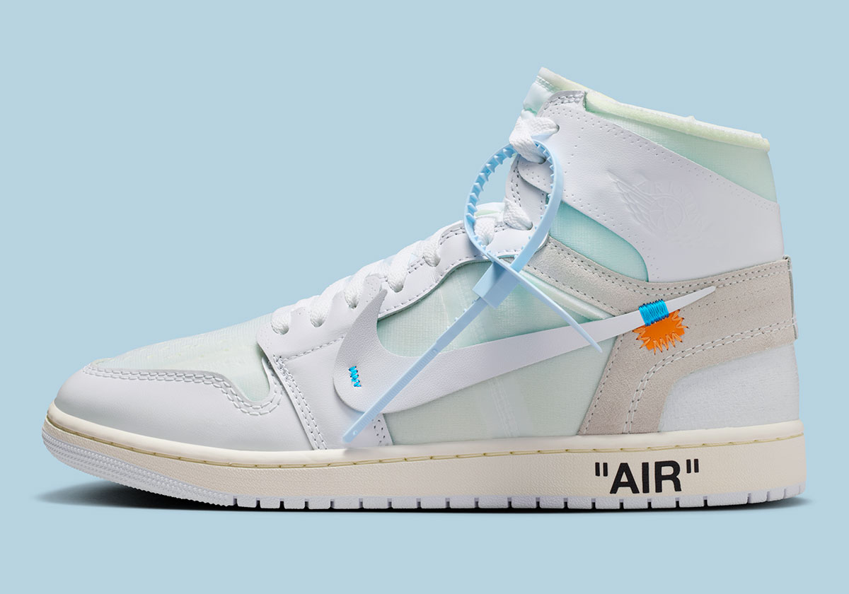 Virgil Abloh Archive Air Jordan 1 Alaska detail view