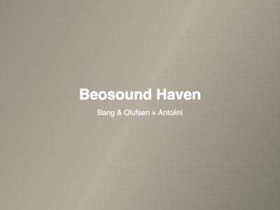 Beosound Haven ลำโพงจาก Bang & Olufsen และ Antolini