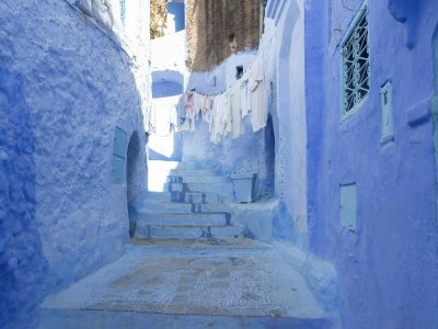ตรอกสีน้ำเงินใน Chefchaouen โมร็อกโก — Unsplash