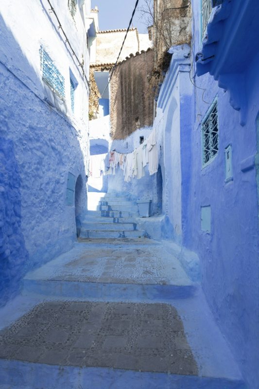 ตรอกสีน้ำเงินใน Chefchaouen โมร็อกโก — Unsplash