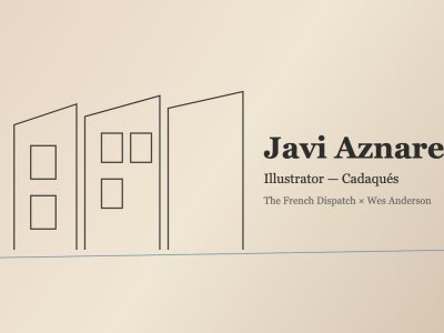 Javi Aznarez — Illustrator จาก Cadaqués