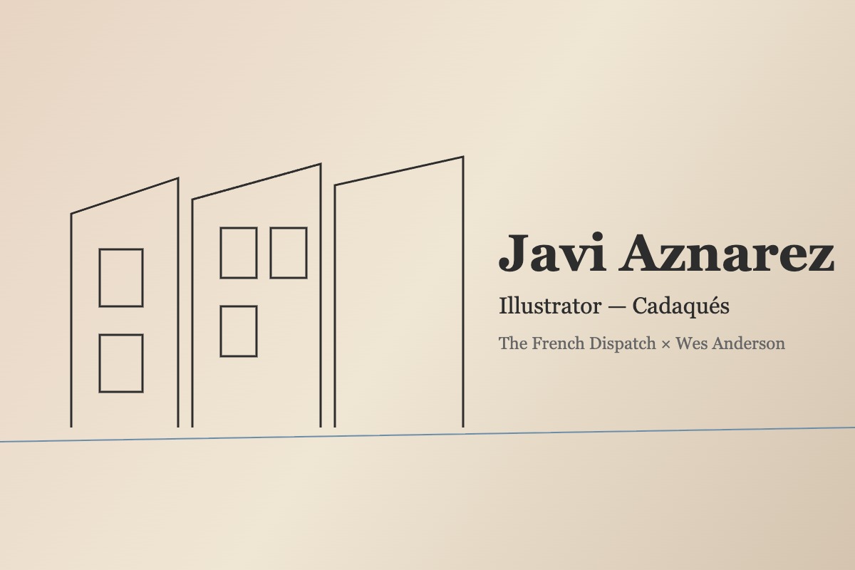 Javi Aznarez — Illustrator จาก Cadaqués