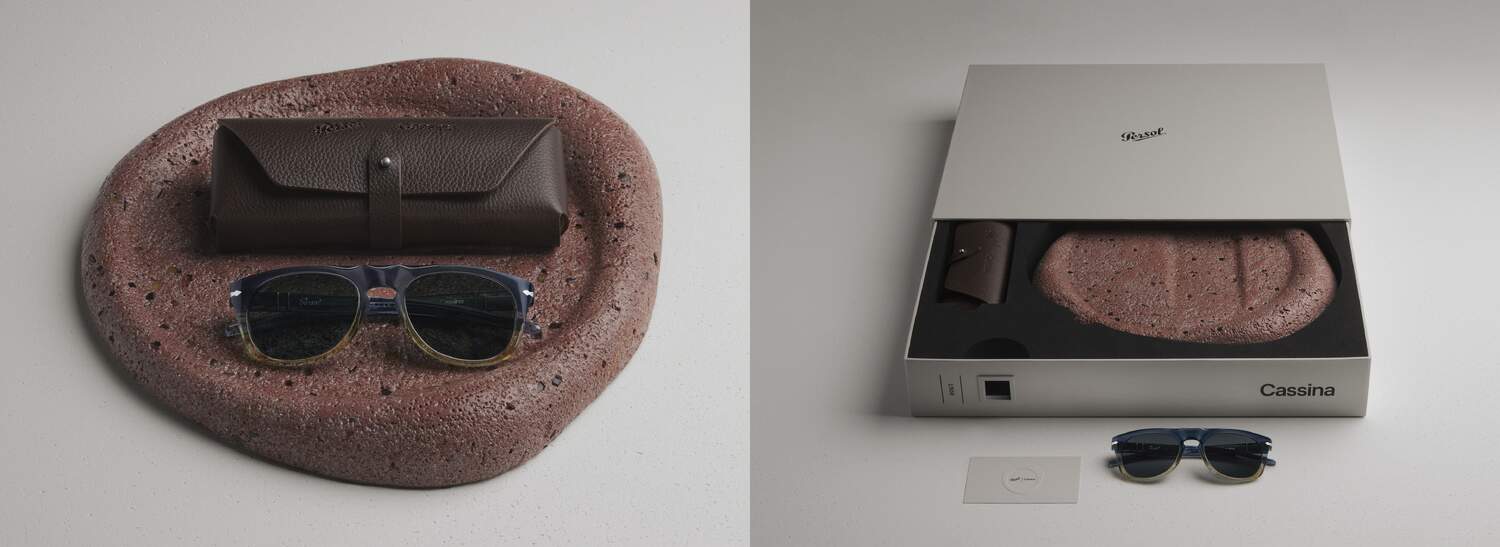 Persol x Cassina valet tray by Patricia Urquiola