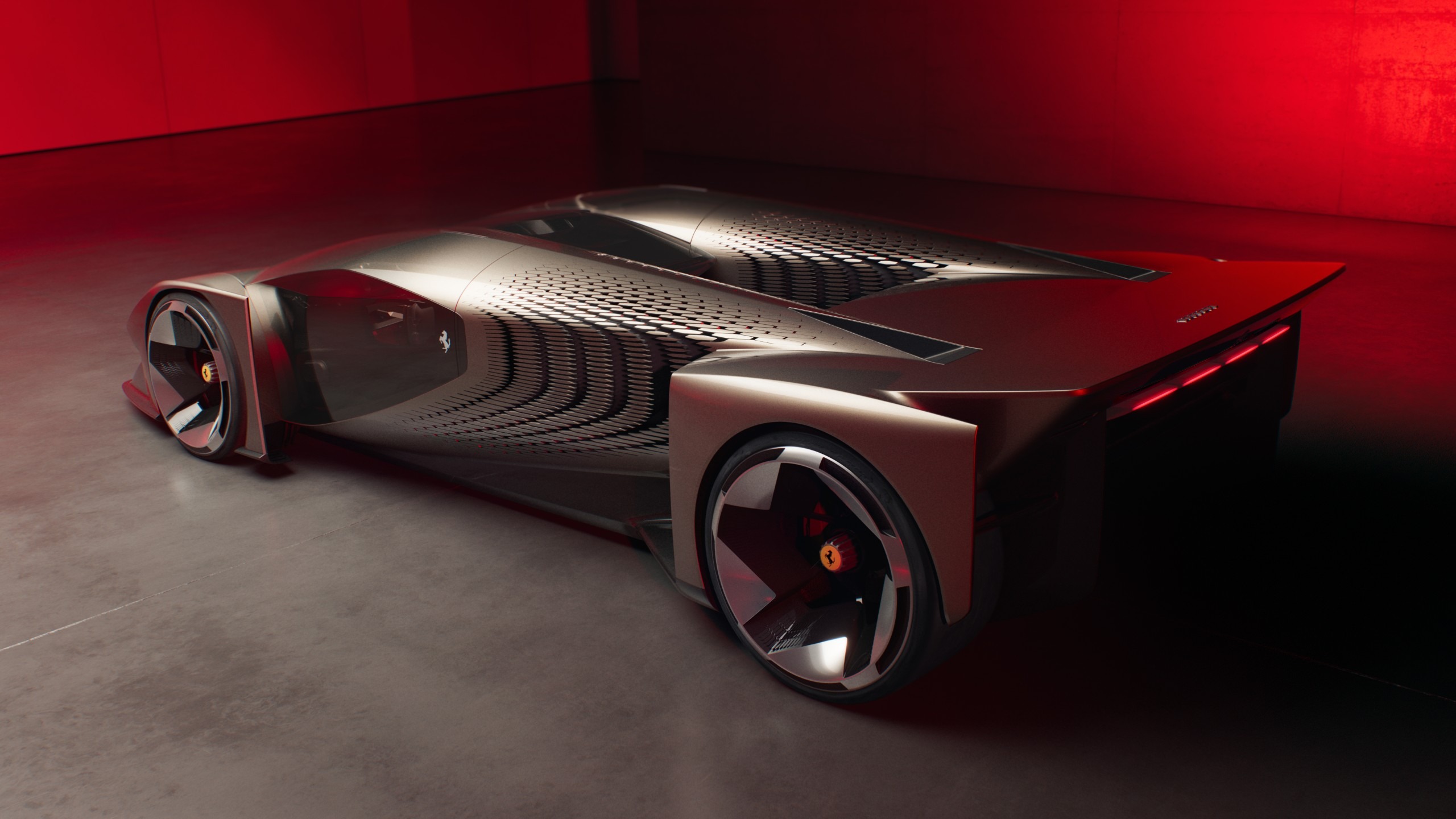 Ferrari F76 digital hypercar ที่เป็นแรงบันดาลใจในการออกแบบ