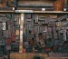 ตัวเรียงพิมพ์ไม้แบบ letterpress วางเรียงกัน