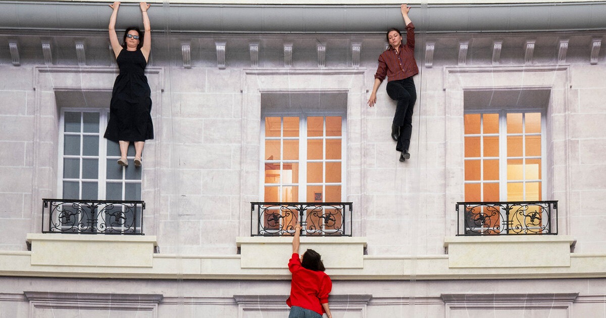 Leandro Erlich — Bâtiment (2004) installation at Grand Palais Paris