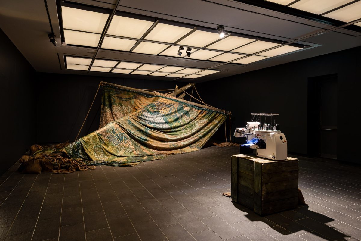 Marcos Kueh Smooth Sailing installation view at esea contemporary 2025