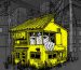 ผลงานภาพประกอบ Sisters in Yellow โดย Yuko Shimizu เส้นหมึกละเอียด