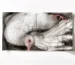 ผลงาน Freedom Disposable ของ Helena Minginowicz ภาพวาดบนกระดาษทิชชูที่มีลายนูนจากโรงงาน