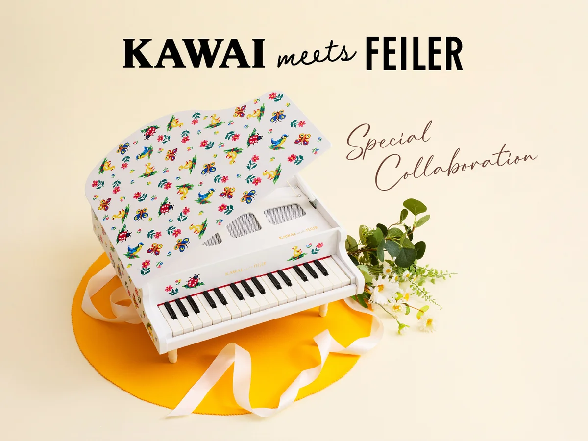 เปียโนแกรนด์จำลอง KAWAI meets FEILER พร้อมลาย Heidi ของ FEILER