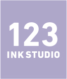 การพิมพ์เลขรหัสสีขนาดใหญ่บนกล่องและขวดหมึก INK STUDIO เพื่อให้ระบุสีง่าย