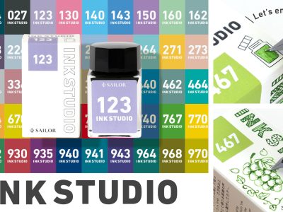 INK STUDIO ชุดหมึกปากกาหมึกซึม 50 สีจาก Sailor